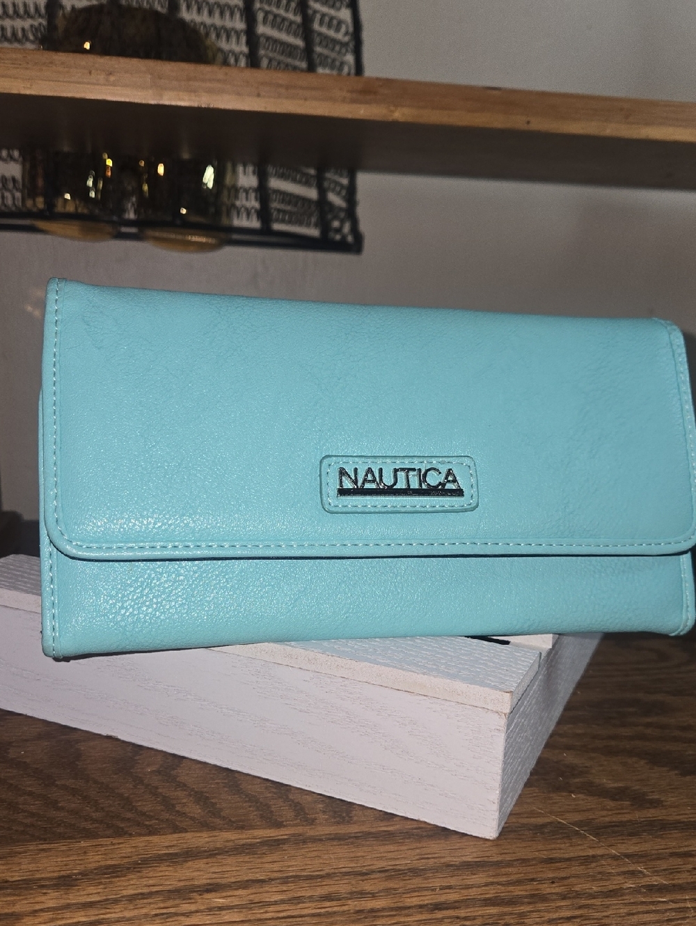 Nautica Aqua Fold-Over Women's Wallet